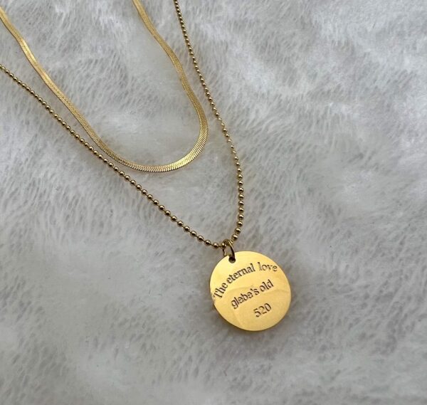 Ketting Love rond 'Glebe's old' 
